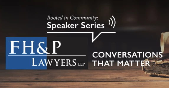 Conversations That Matter: A Two-Part Event with FH&P Lawyers and COHA